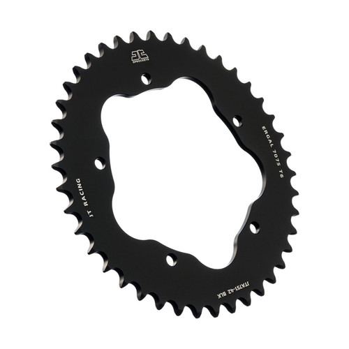 JT Sprocket Rear Sprocket Alum. 520P 42T - (JTA751.42BLK) - Black