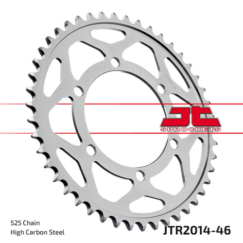 JT Sprocket Couronne Ar. Acier 525P 46T - (JTR2014.46)