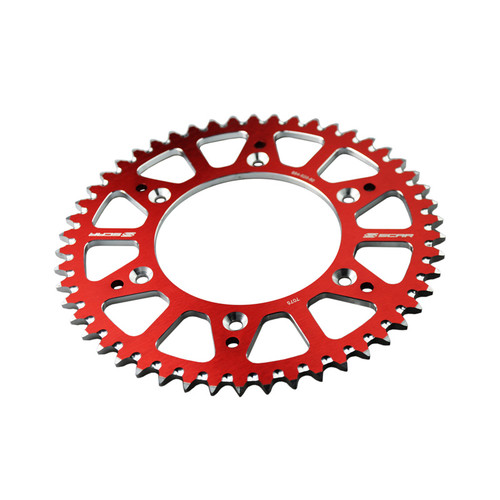 REAR SPROCKET ALU. 520P 48T - (SRS230-48RD) - Rouge
