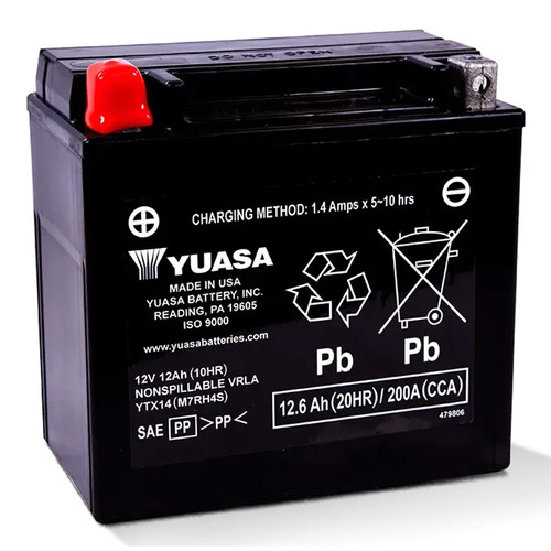 YTX14 HIGH PERFORMANCE 12V BATTERY