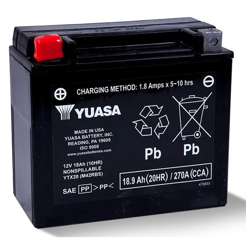 YTX20 HIGH PERFORMANCE 12V BATTERY