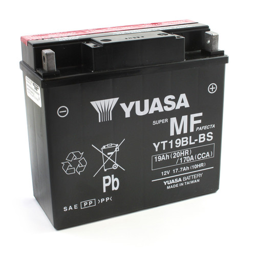 YT19BL-BS MAINTENANCE FREE 12V BATTERY