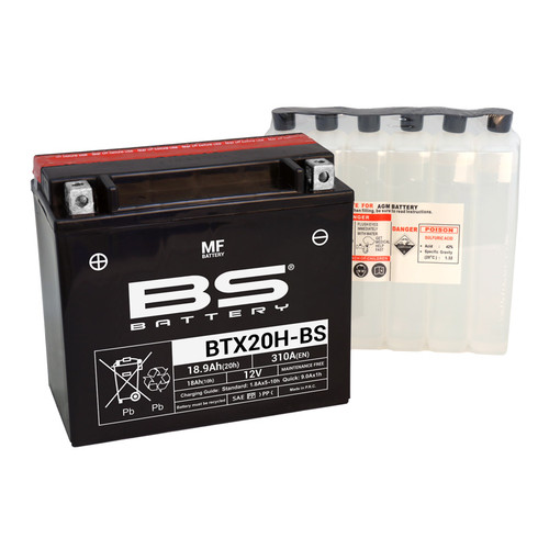 BS Battery BTX20H-BS MF HP | 18 Ah | 310 CCA | 12 V