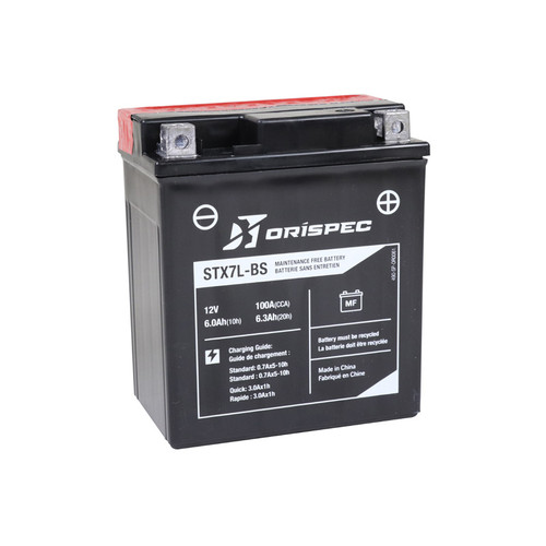 STX7L-BS MAINTENANCE FREE 12V BATTERY