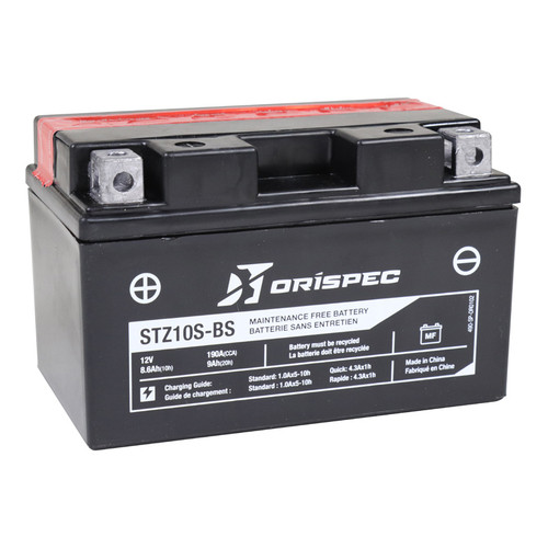 STZ10S-BS MAINTENANCE FREE 12V BATTERY
