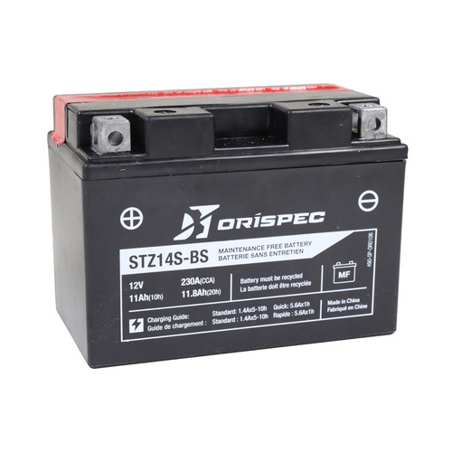 STZ14S-BS MAINTENANCE FREE 12V BATTERY