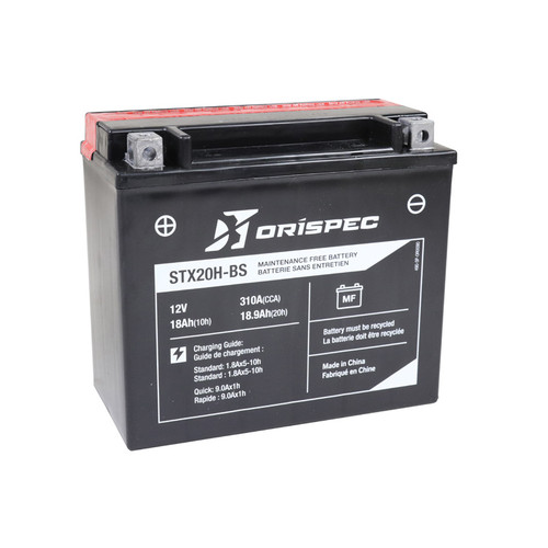 STX20H-BS MAINTENANCE FREE 12V BATTERY