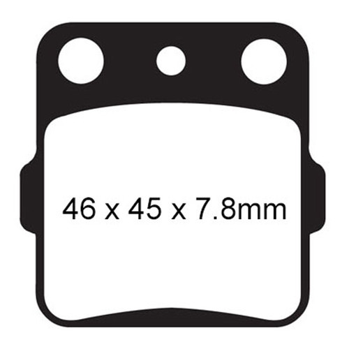 PLAQUETTES DE FREIN - SÉRIE R - FA84R AVANT/ARRIÈRE