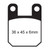 EBC Standard Brake Pad FA115