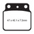 EBC R Series Brake Pad FA137R