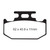 EBC X Series Brake Pad FA152/2X