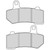PLAQUETTES DE FREIN SERIE - SINTERGRIP - (FA409HH) AVANT/ARRIÈRE