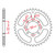 ITL Rear Sprocket Steel 428P 34T - (111551)