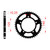 AFAM Rear Sprocket Steel 525P 45T - (14604-45)