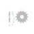 ITL Front Sprocket 520P 14T - (110495)