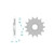 ITL Pignon Avant 520P 15T - (110553)