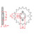 ITL Front Sprocket 428P 19T - (110643)