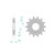 ITL Front Sprocket 530P 17T - (110660)
