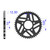 AFAM Couronne Ar. Aluminium 520P 39T - (165803-39)