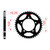 AFAM Rear Sprocket Steel 525P 44T - (35802-44)