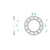 ITL Rear Sprocket Steel 520P 47T - (111466)