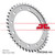 JT Sprocket Rear Sprocket Steel 530P 44T - (JTR1340.44)