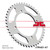 JT Sprocket Couronne Ar. Acier 420P 47T - (JTR461.47)
