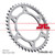 JT Sprocket Rear Sprocket Steel 530P 43T - (JTR499.43)