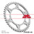 JT Sprocket Rear Sprocket Steel 530P 46T - (JTR499.46)
