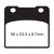 EBC Standard Brake Pad FA103