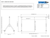 7F1016 GANTRY 7.5 TON 10' SPAN 16' HIGHT A SERIES STEEL FIXED HEIGHT SPANCO