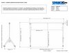 0.5ALU1511 GANTRY CRANE - 1/2 TON, 15' SPAN, A SERIES ALUMINUM ADJUSTABLE HEIGHT 9'10' - 12" SPANCO