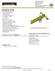 Harrington 5-Ton 50' Span/25' Lift Top Running Single Girder Crane Assembly