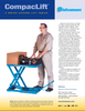 Bishamon X-50P Pneumatic Scissor Lift Table