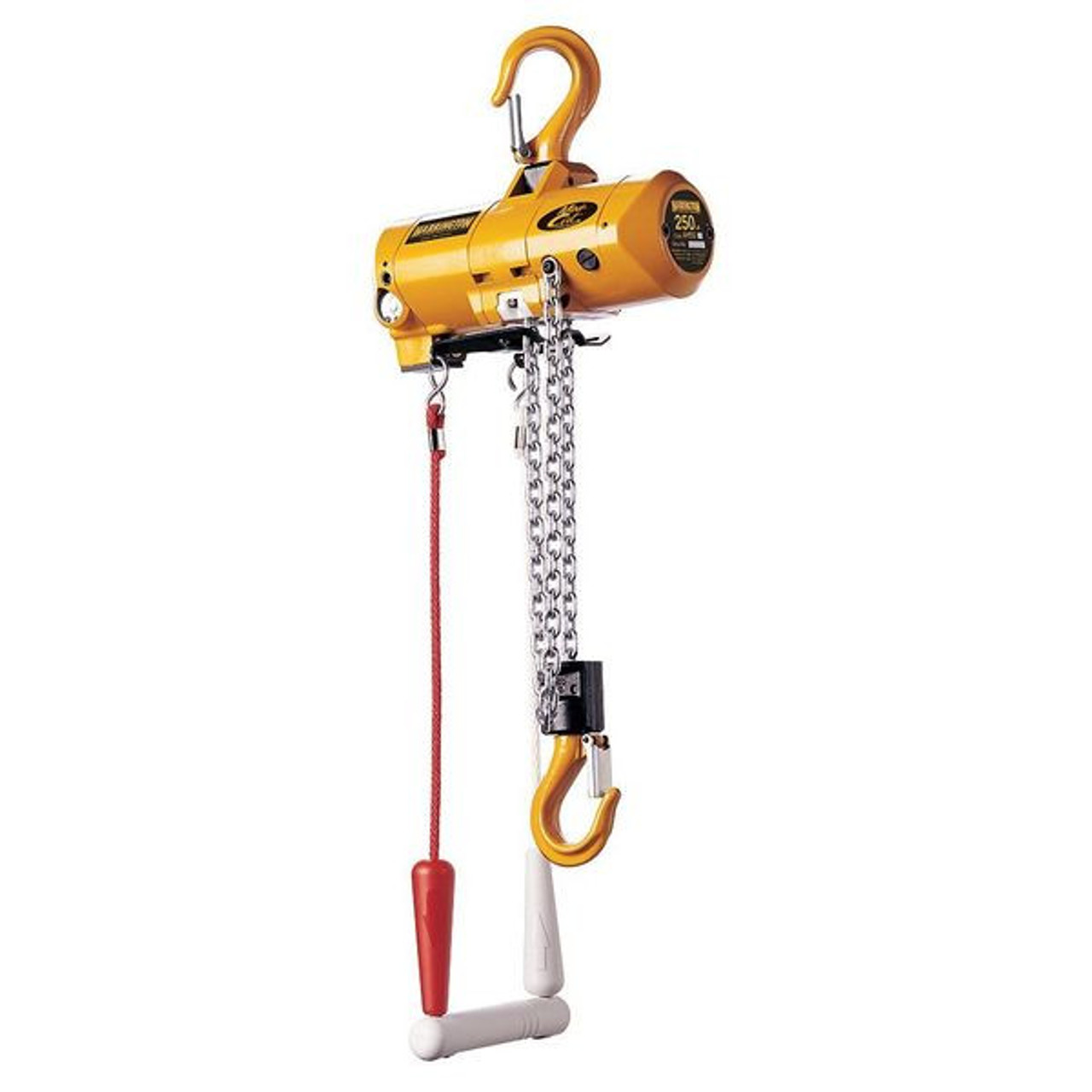 AH Mini Cat Air Hoist 10' Lift-Capacitie 250 lb. AH250C Air Powered Hoist HARRINGTON AH250C-10 HARRINGTON HOIST AIR HOIST 2578.74