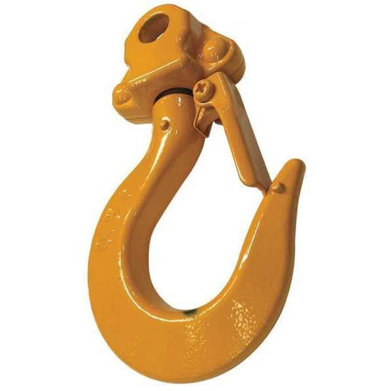 Top Hook Assembly, Product Type Top Hook Assembly, Compatible Hoist Type Manual Chain Hoists, Compatible Load Capacity 4,000 lb, Compatible Series CF, Material Carbon Steel, Overall Length Not Applicable, Overall Width 4.7 in, Overall Height Not Applicable, Includes Safety Latch