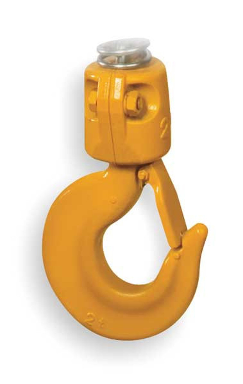 Bottom Hook Assembly, Product Type Bottom Hook Assembly, Compatible Hoist Type Electric Chain Hoists, Compatible Load Capacity 10,000 lb, Compatible Series ER2, NER2, Material Steel, Overall Length Not Applicable, Overall Width Not Applicable, Overall Height Not Applicable, Includes Safety Latch