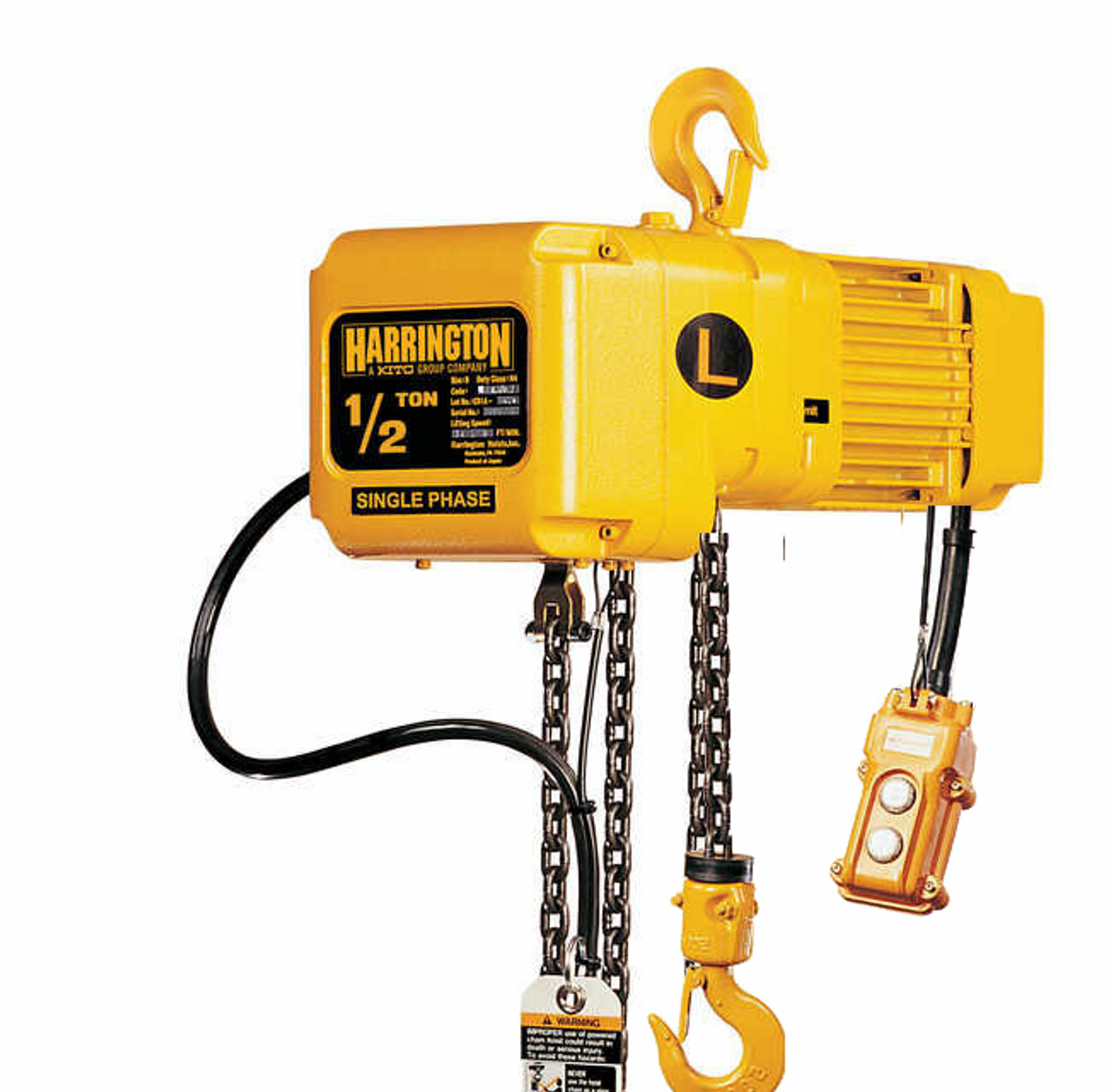 SMRQ Motorized Trolley ' Lift-Capacity 1 Ton Motorized HARRINGTON