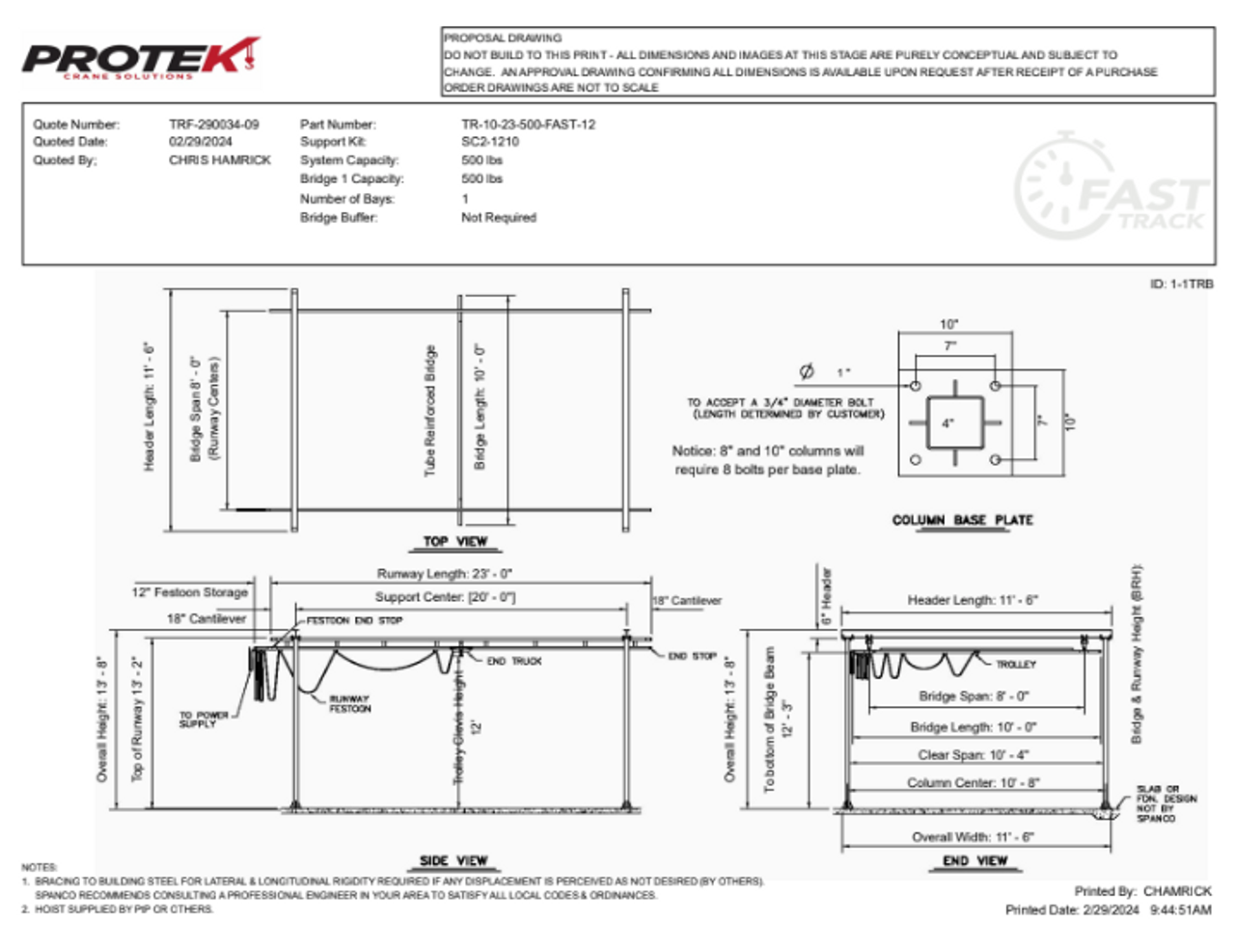 TR-10-23-500-FAST-12