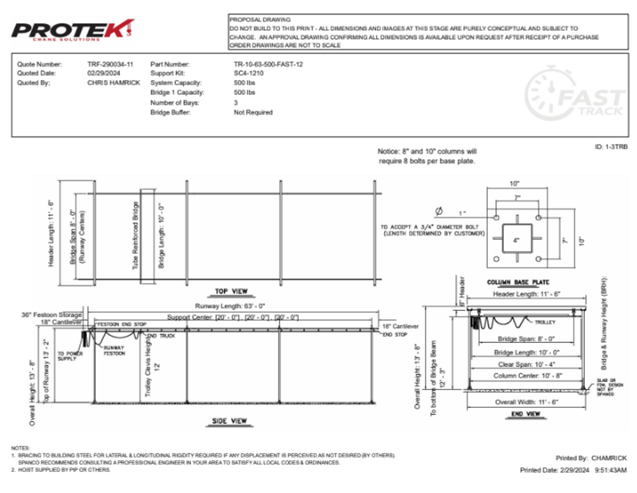 TR-10-63-500-FAST-12