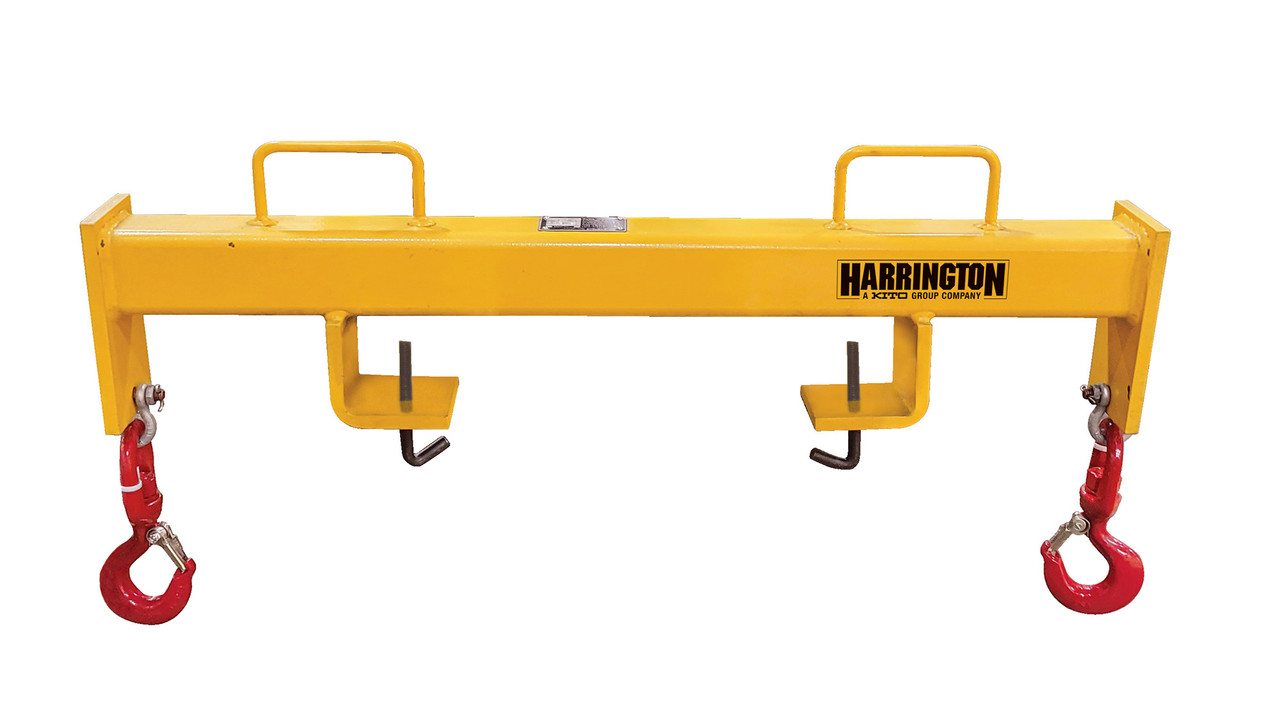 5 Ton Harrington HFHBD 24" Fork Truck Double Hook Beam