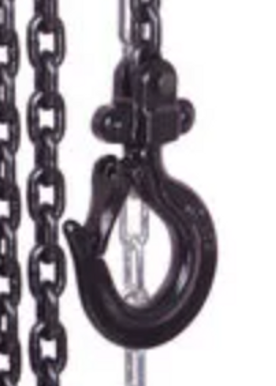 Atlas Lifting and Rigging TCH 1 Ton Chain Hoist 2200 lbs 20 Ft. Lift