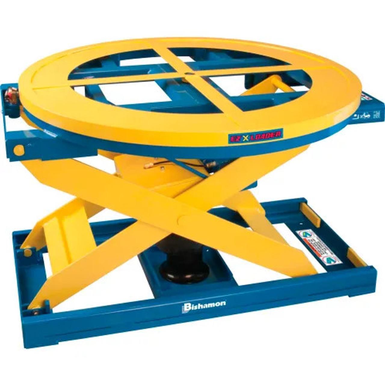Bishamon  EZ X Loader  Self-Leveling Pallet Carousel Positioner, 4000 Lb. Cap.