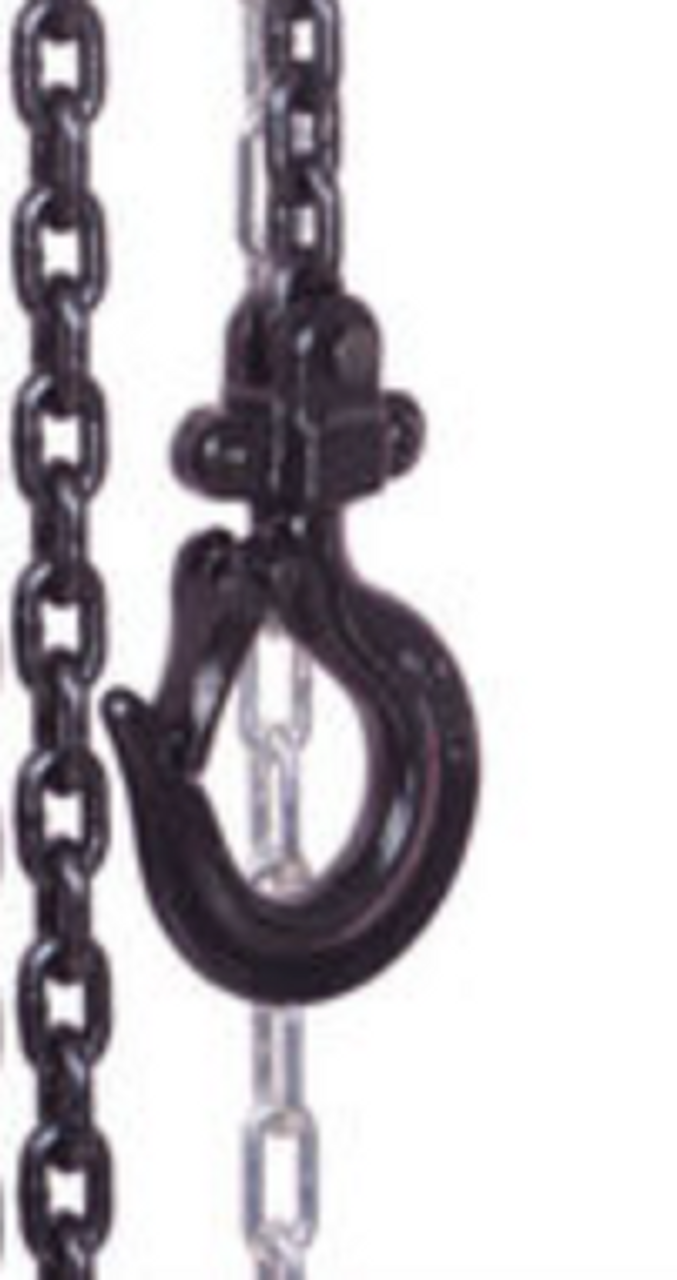 Atlas Lifting and Rigging Titon 2 Ton Chain Hoist 4400 lbs 20 Ft. Lift