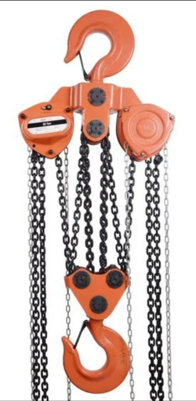 Atlas Lifting and Rigging ACH 20 Ton Chain Hoist 20 Ft. Lift