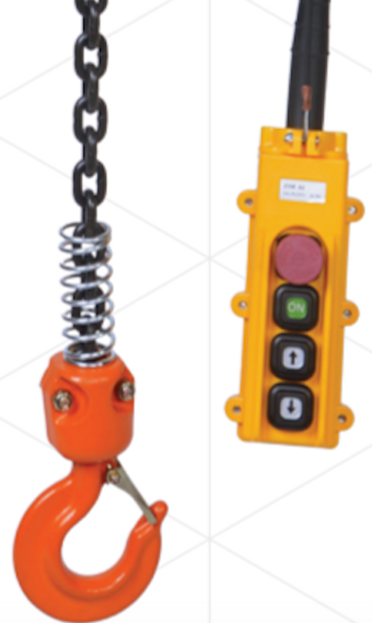 ALR Titon Electric Chain Hoist ‚ 3 Ton Capacity | 30-Foot Lift | Three-Phase