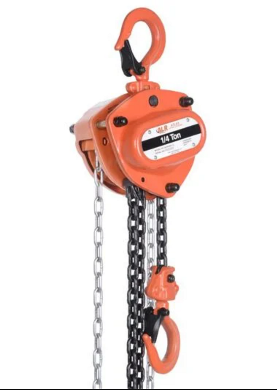 Atlas Lifting and Rigging ACH 1/4 Ton Chain Hoist 550 lbs 20 Ft. Lift