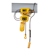 Harrington SNERM Series Single-Phase Hoist with Motorized Trolley - 1 Ton - 10 ft Lift