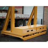 Rigid Lifelines Standard Griffin Skidded System, 2-Person, 30 ft Track, 8 ft Arm Reach