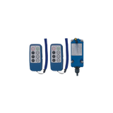 Pocket Size Two Motion Three Motion Single Speed Start / Stop with 2 Transmitters and 1 ReceiverRadio Remote Control Complete Systems Pocket Size Two Motion Three Motion Single Speed Start / Stop with 2 Transmitters and 1 ReceiverRadio Remote Control Complete Systems